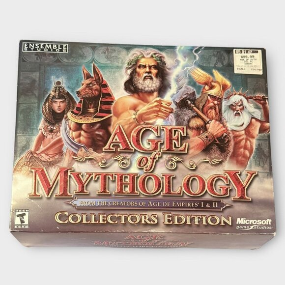 Age of Mythology Collectors Edition PC BIG BOX Rare Canadian 515/5,000 - Picture 1 of 16